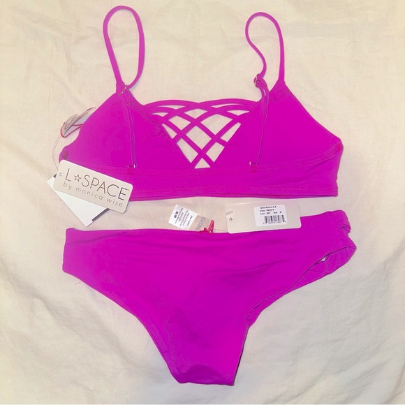 LSpace Bikini Set Jaime Top Estella Bottoms - Picture 3 of 3